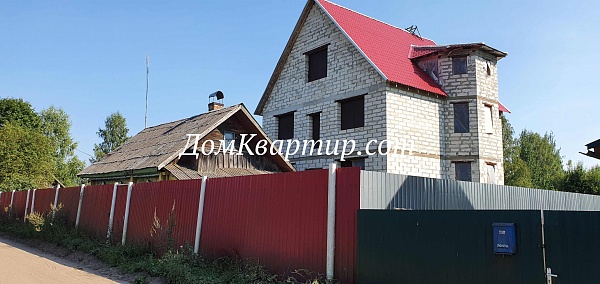 Объект-Недостроенный дом с земельным участком в пгт Старая Торопа №836